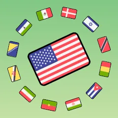 Скачать взломанную Geomi — Flags & Countries  [МОД Много монет] - полная версия apk на Андроид