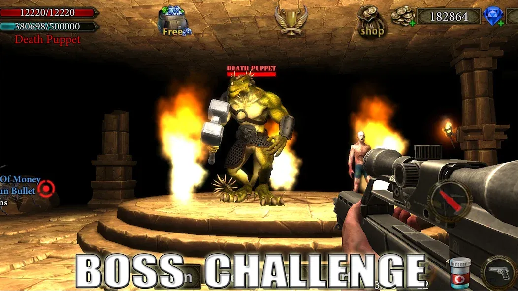 Dungeon Shooter : Dark Temple (Данжен Шутер)  [МОД Все открыто] Screenshot 2