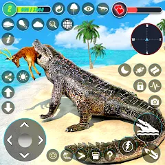 Взлом Crocodile Games: Animal Games  [МОД Много денег] - последняя версия apk на Андроид