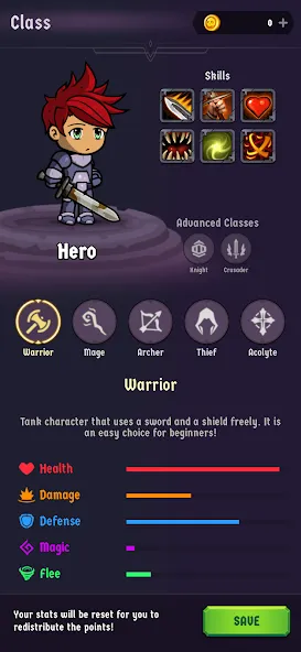 The Walking Hero - Idle RPG (Зе Волкинг Хиро)  [МОД Unlocked] Screenshot 2