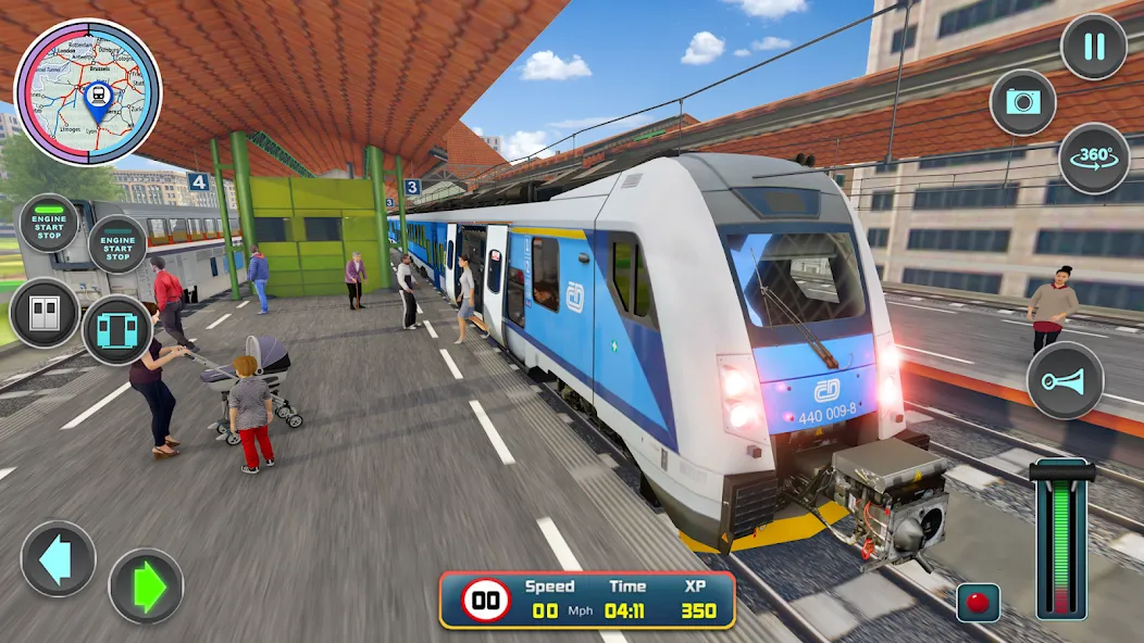 City Train Driver- Train Games  [МОД Unlocked] Screenshot 2