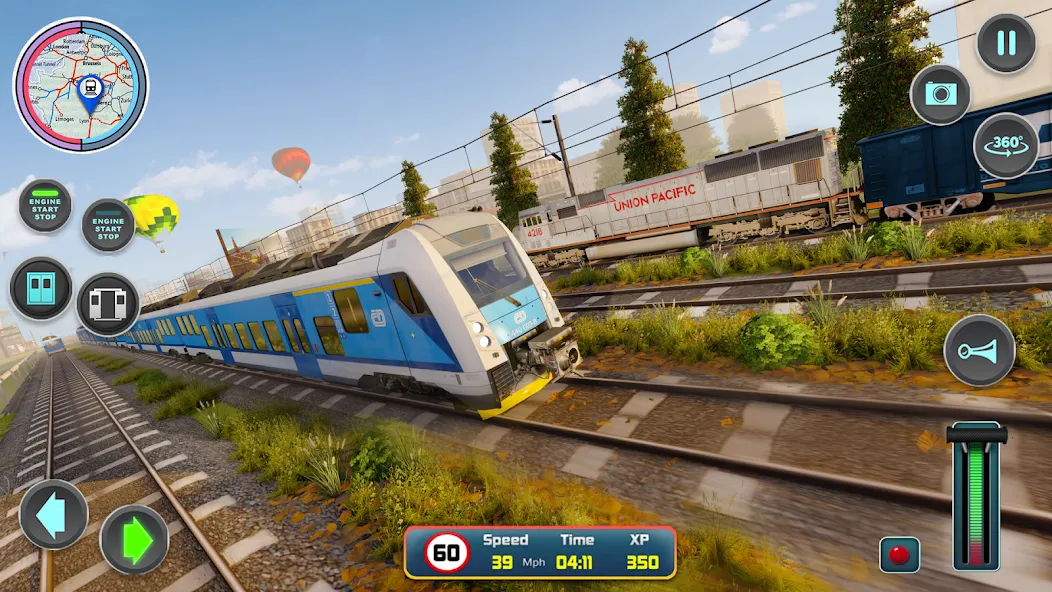 City Train Driver- Train Games  [МОД Unlocked] Screenshot 3