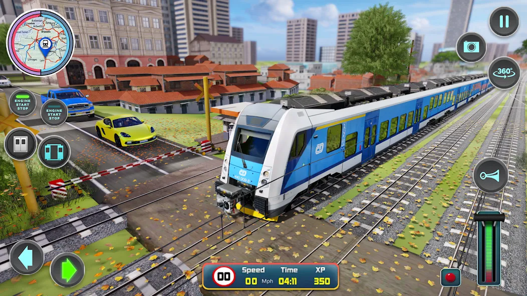 City Train Driver- Train Games  [МОД Unlocked] Screenshot 4