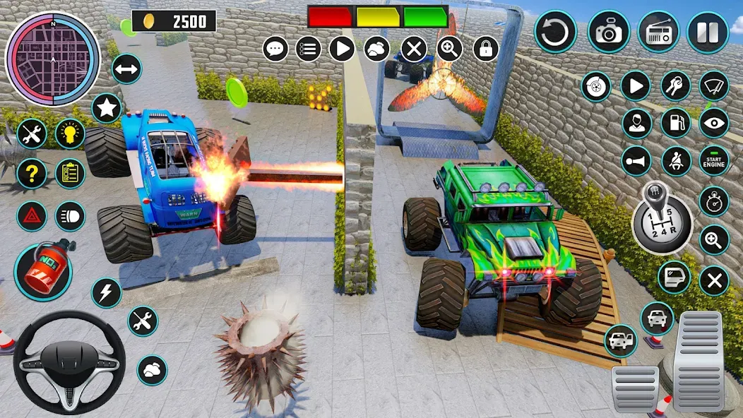 Monster Truck Maze Puzzle Game  [МОД Mega Pack] Screenshot 4