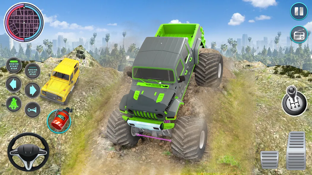 Monster Truck Off Road Racing  [МОД Mega Pack] Screenshot 2