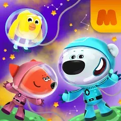 Взломанная Be-be-bears in space  [МОД Меню] - стабильная версия apk на Андроид