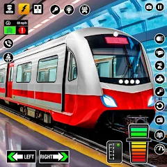 Скачать взломанную City Train Games Driver Sim 3D  [МОД Mega Pack] - стабильная версия apk на Андроид