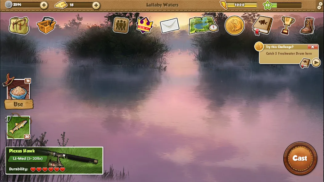 Fishing World (Фишинг Ворлд)  [МОД Бесконечные деньги] Screenshot 3