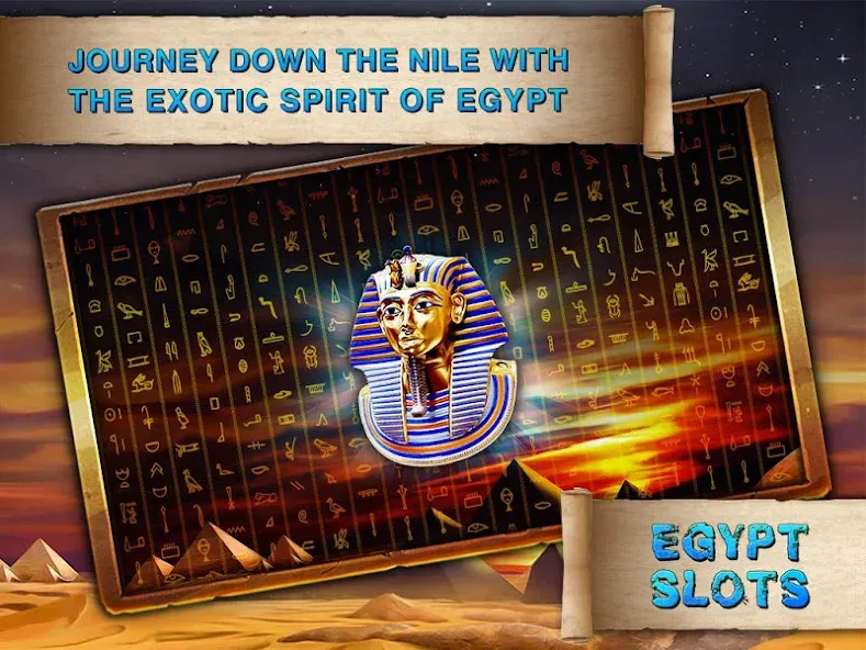 Egypt Slots Casino Machines (Египетские игровые автоматы казино)  [МОД Бесконечные деньги] Screenshot 2