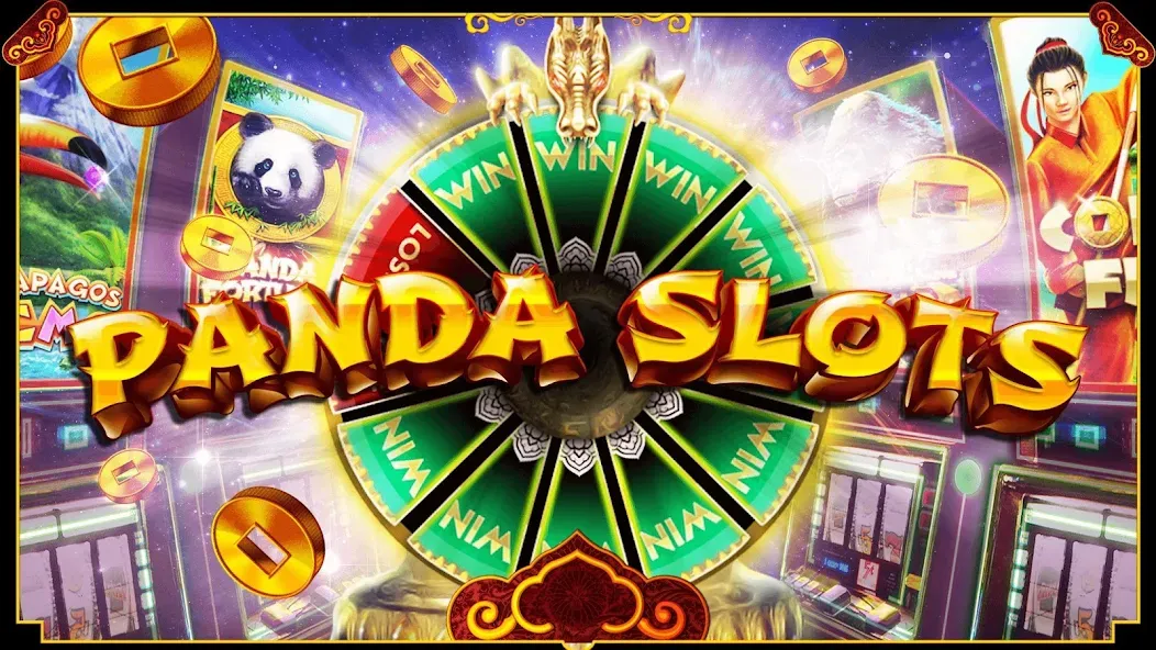 Panda Slots (Панда Слоты)  [МОД Много денег] Screenshot 1