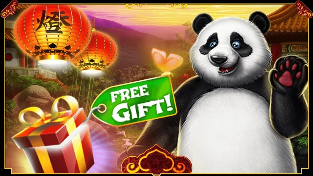 Panda Slots (Панда Слоты)  [МОД Много денег] Screenshot 2