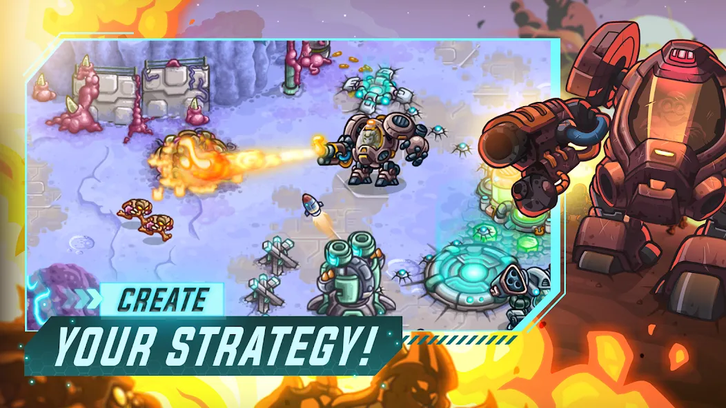 Iron Marines Offline Strategy  [МОД Mega Pack] Screenshot 2