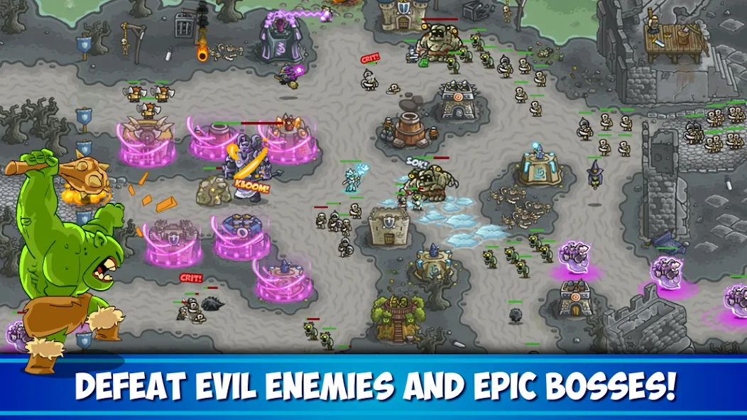 Kingdom Rush Tower Defense TD (Кингдом Раш)  [МОД Бесконечные монеты] Screenshot 4