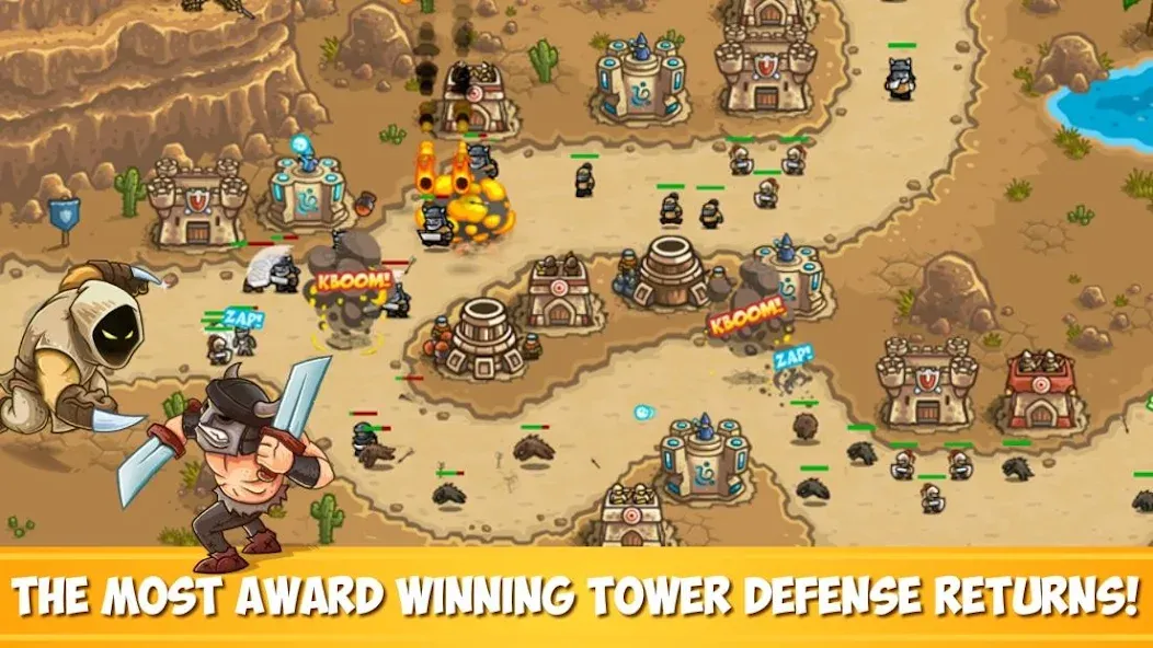 Kingdom Rush Frontiers TD (Кингдом Раш Фронтис ТД)  [МОД Unlimited Money] Screenshot 1