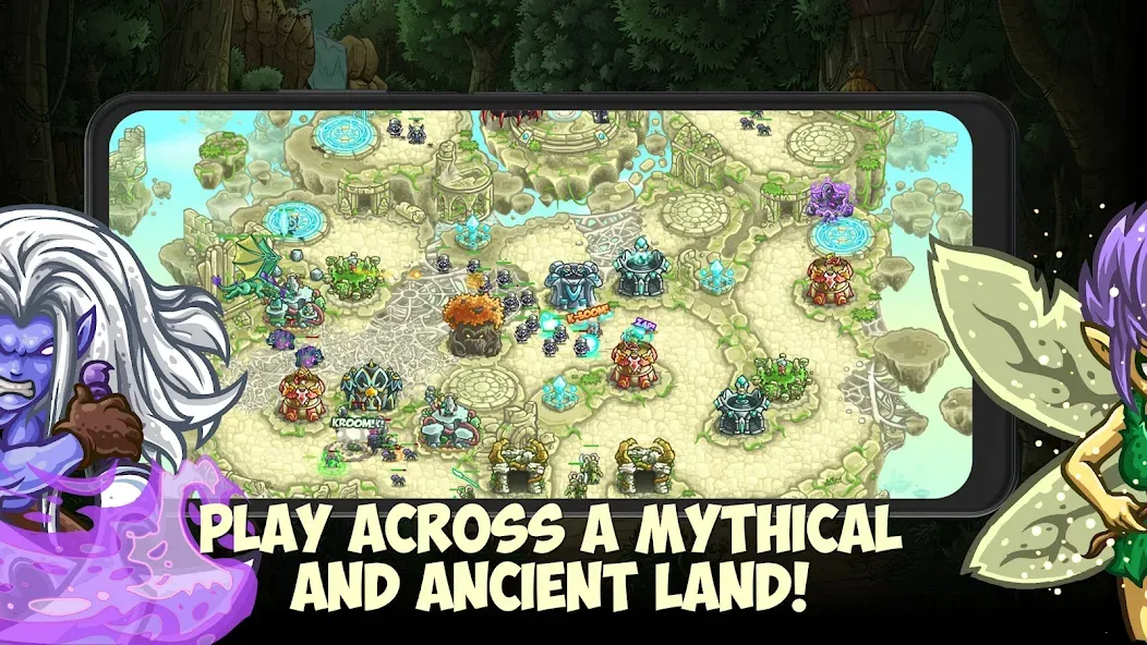 Kingdom Rush Origins TD (Кингдом Раш Ориджинс)  [МОД Unlocked] Screenshot 3