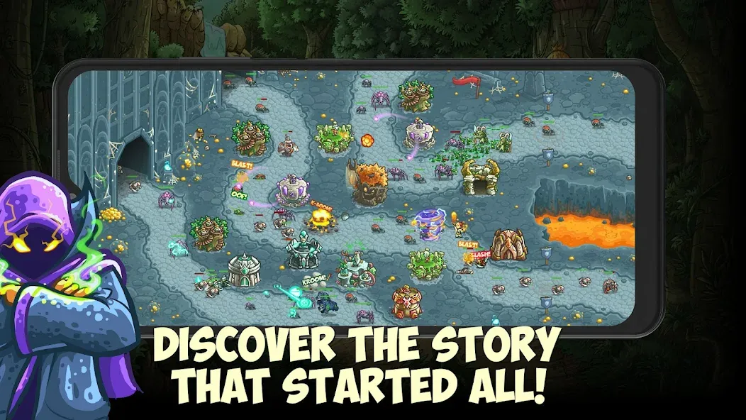 Kingdom Rush Origins TD (Кингдом Раш Ориджинс)  [МОД Unlocked] Screenshot 5