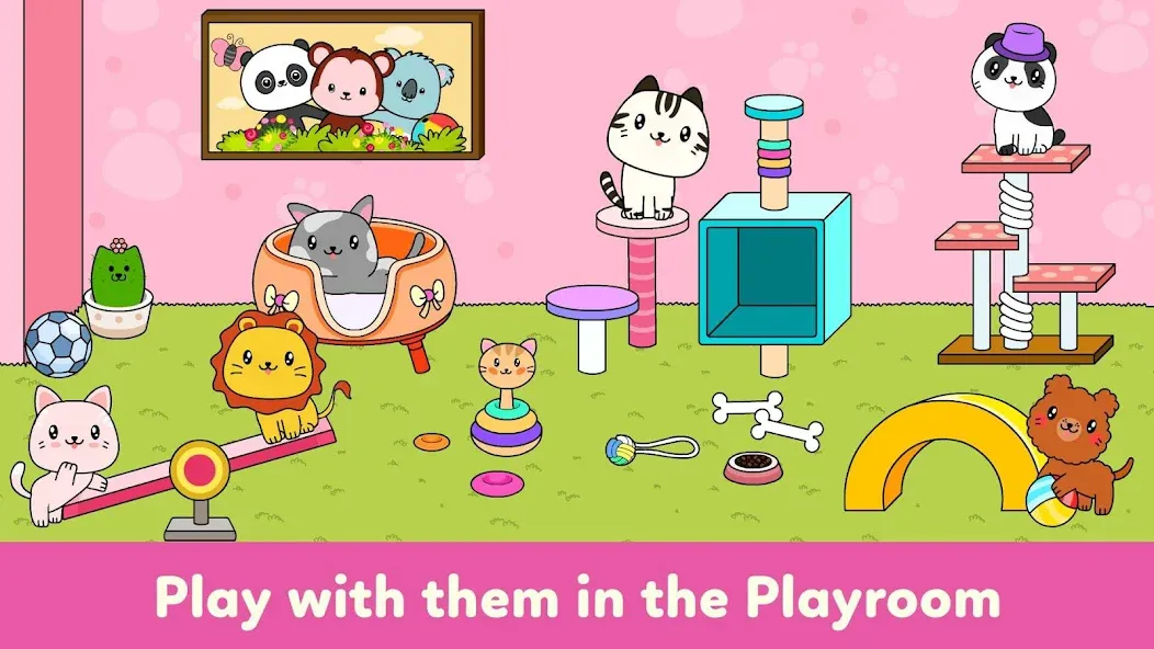 Tizi Town - My Pet Daycare  [МОД Бесконечные деньги] Screenshot 3
