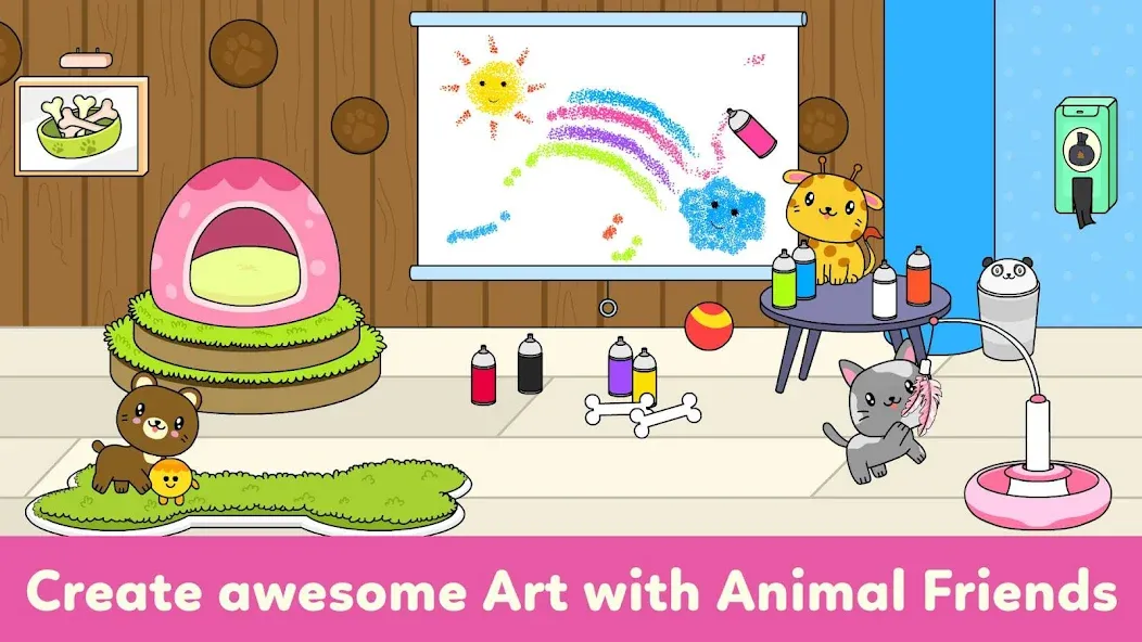 Tizi Town - My Pet Daycare  [МОД Бесконечные деньги] Screenshot 4