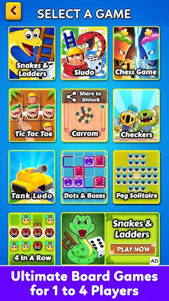 Family Board Games Offline  [МОД Бесконечные деньги] Screenshot 1