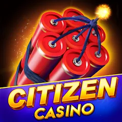 Взломанная Citizen Casino - Slot Machines (Ситизен Казино)  [МОД Unlocked] - стабильная версия apk на Андроид