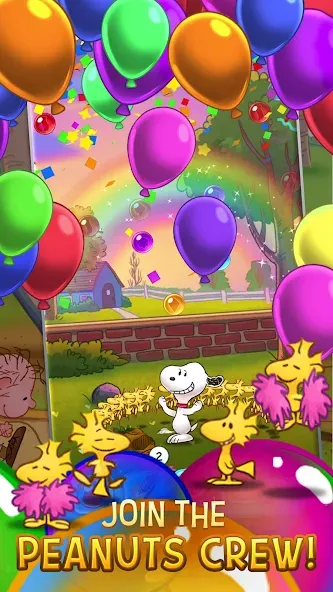 Bubble Shooter - Snoopy POP! (Бабл шутер)  [МОД Unlocked] Screenshot 5