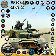 Скачать взлом Tank Fury: Battle of Steels  [МОД Unlocked] - последняя версия apk на Андроид