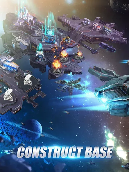 Galaxy Battleship (Гэлакси Батлшип)  [МОД Mega Pack] Screenshot 5