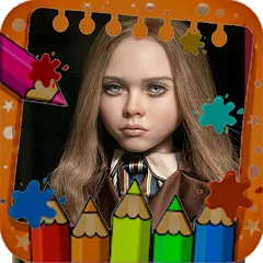 Скачать взломанную Megan Coloring Game (Меган Колоринг Гейм)  [МОД Mega Pack] - стабильная версия apk на Андроид