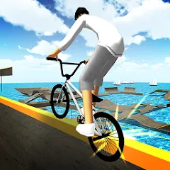 Скачать взлом Free World BMX (Фри Ворлд БМХ)  [МОД Много монет] - стабильная версия apk на Андроид