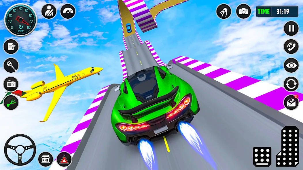 Ramp Car Stunt Racing Game (Крейзи Кар Стантс)  [МОД Много денег] Screenshot 3