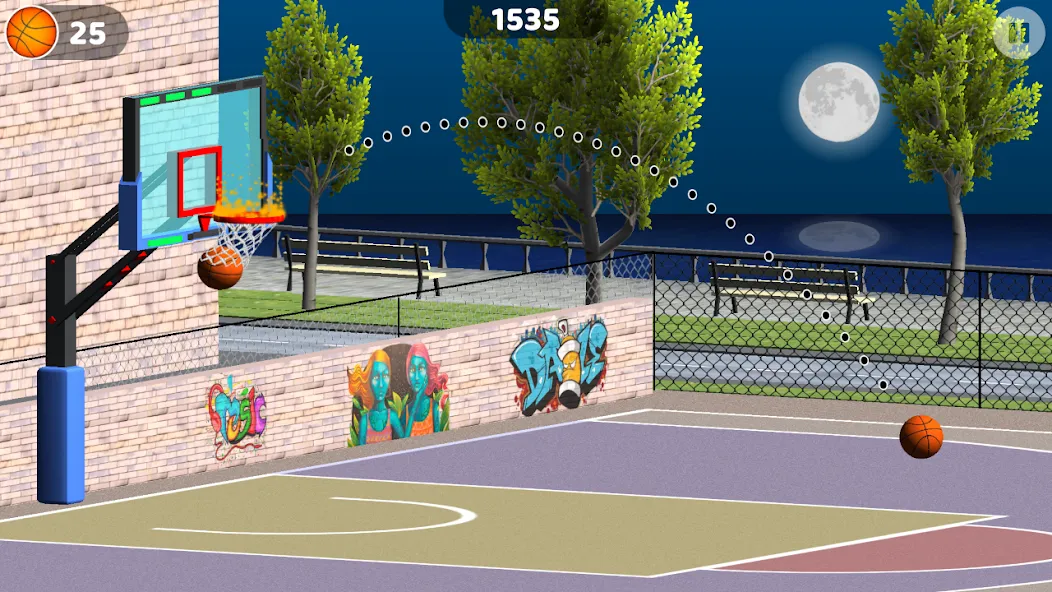 Basketball: Shooting Hoops  [МОД Бесконечные монеты] Screenshot 1