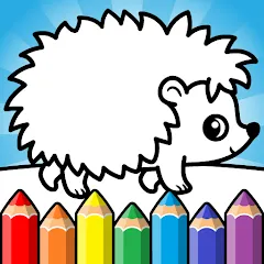 Взлом Easy coloring book for kids  [МОД Бесконечные монеты] - последняя версия apk на Андроид