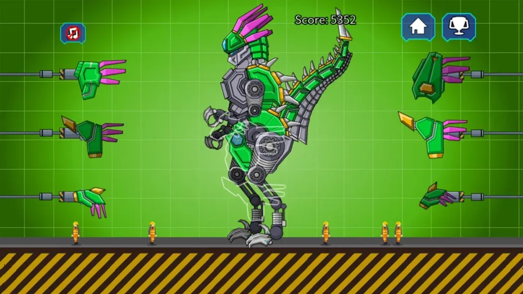 Velociraptor Rex Dino Robot (Велоцираптор Рекс Дино Робот)  [МОД Меню] Screenshot 3