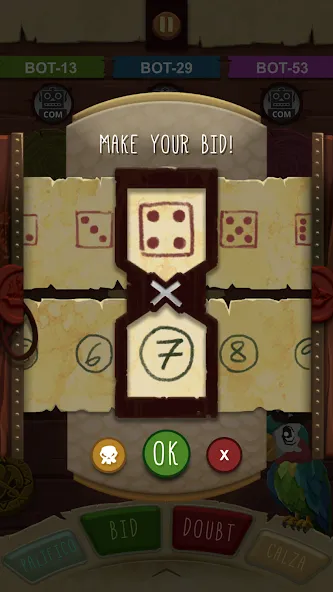 Pirate's Dice  [МОД Бесконечные деньги] Screenshot 2