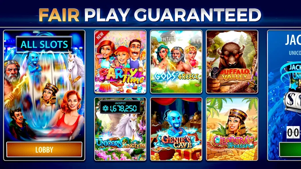 Vegas Casino & Slots: Slottist  [МОД Mega Pack] Screenshot 1