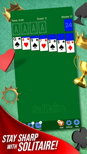 Solitaire + Card Game by Zynga  [МОД Unlimited Money] Screenshot 1