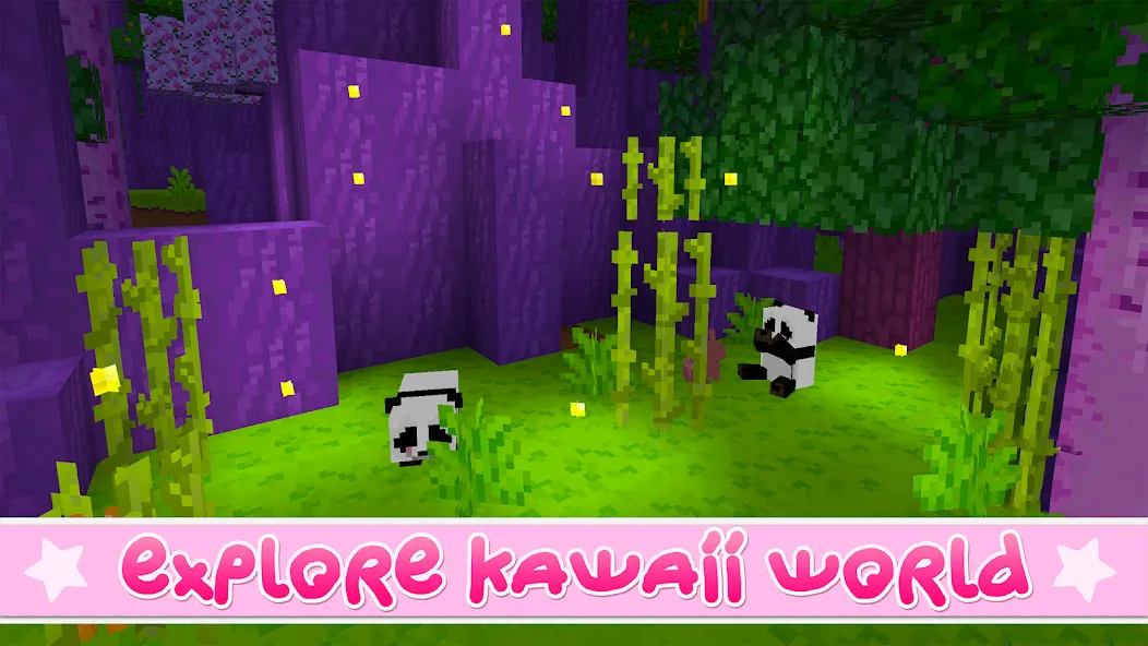 Kawaii World - Craft and Build (Кавайи Ворлд)  [МОД Все открыто] Screenshot 3