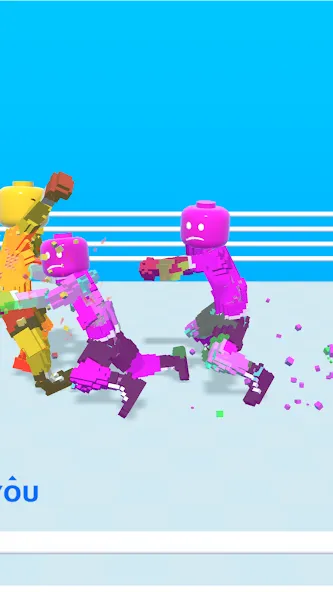 Block Fighter: Boxing Battle (Блок Файтер)  [МОД Бесконечные деньги] Screenshot 3