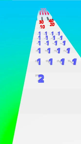 Number Master: Run and merge (Намбер Мастер)  [МОД Mega Pack] Screenshot 1