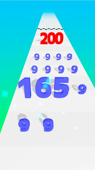 Number Master: Run and merge (Намбер Мастер)  [МОД Mega Pack] Screenshot 4