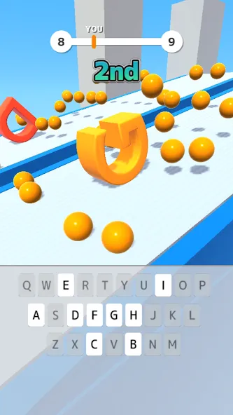 Type Spin: alphabet run game (Тайп Спин)  [МОД Бесконечные деньги] Screenshot 3