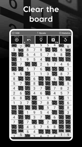 Number Puzzle Game Numberama 2  [МОД Бесконечные деньги] Screenshot 3