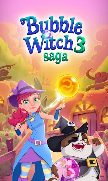 Bubble Witch 3 Saga (Бабл Витч 3 Сага)  [МОД Mega Pack] Screenshot 5