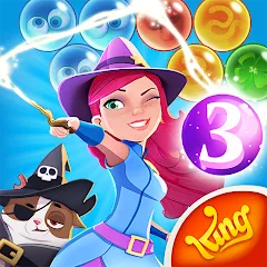 Взлом Bubble Witch 3 Saga (Бабл Витч 3 Сага)  [МОД Mega Pack] - полная версия apk на Андроид