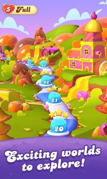 Candy Crush Friends Saga (Кенди Краш Френдс Сага)  [МОД Все открыто] Screenshot 4