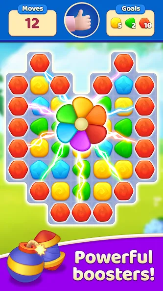 EverMatch 3 Game (ЭверМатч 3 Игра)  [МОД Бесконечные монеты] Screenshot 3