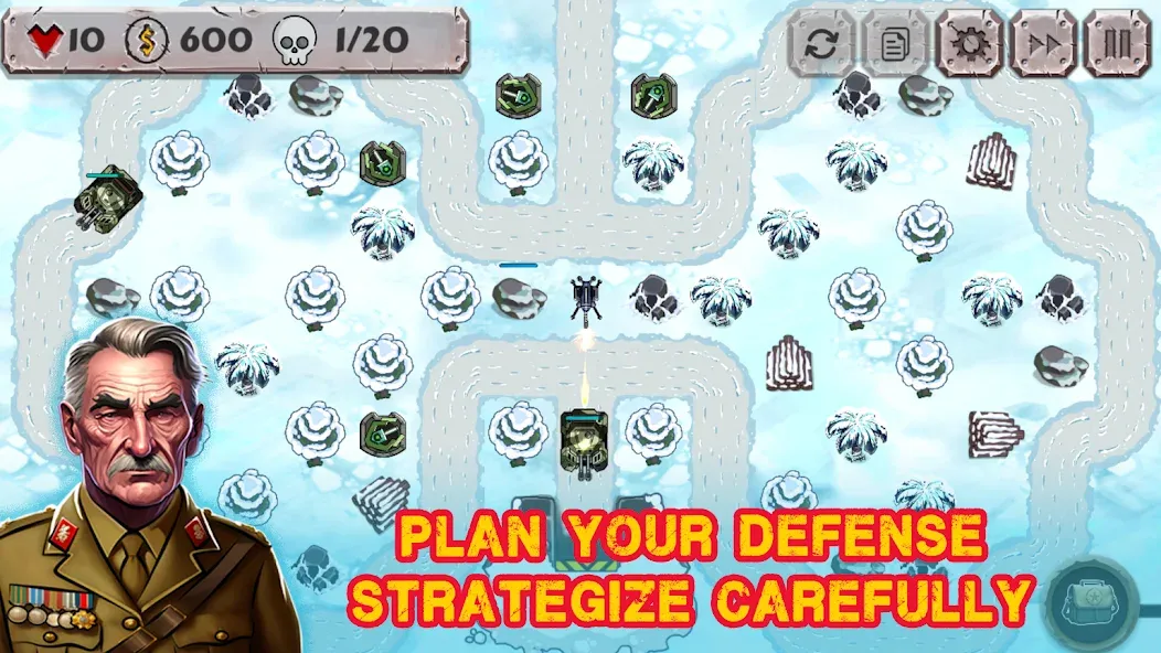 Battle Strategy: Tower Defense  [МОД Menu] Screenshot 1