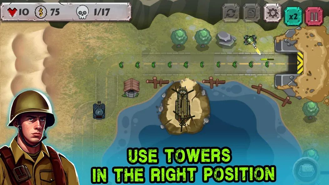 Battle Strategy: Tower Defense  [МОД Menu] Screenshot 3