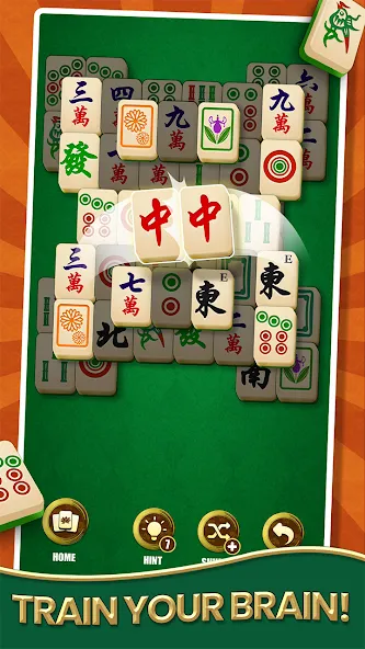 Mahjong Solitaire - Master (Маджонг Солитер)  [МОД Меню] Screenshot 1