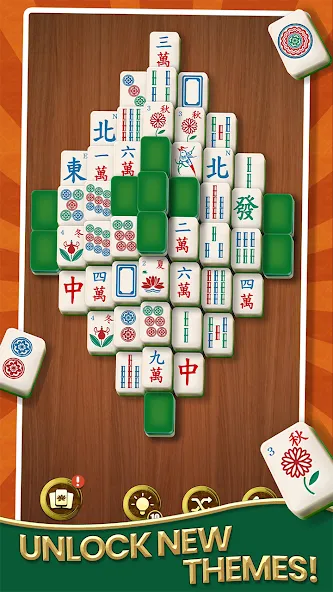 Mahjong Solitaire - Master (Маджонг Солитер)  [МОД Меню] Screenshot 3